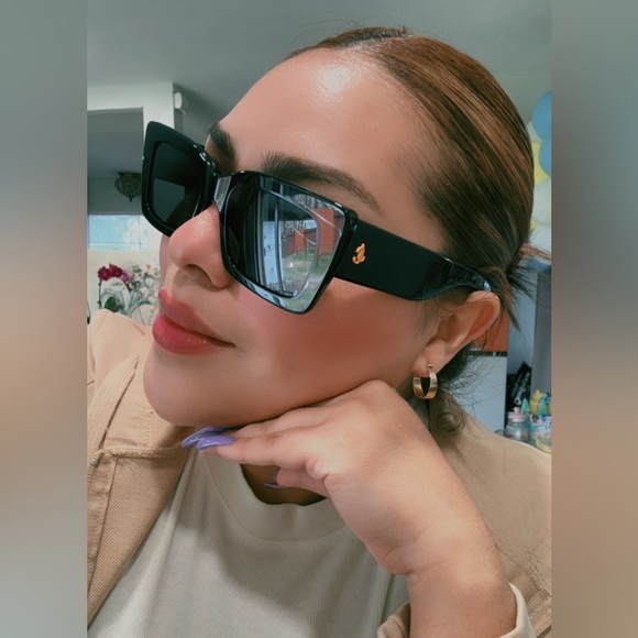 SALE❤️JIMMY CHOO Square monogram sunglasses ✨ - Picture 3 of 15